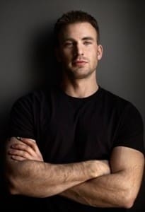 chris evans muscles hot