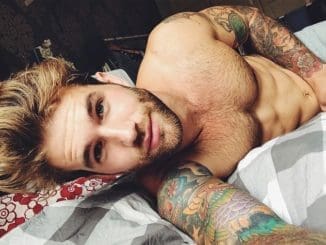 hot guy with tattoos