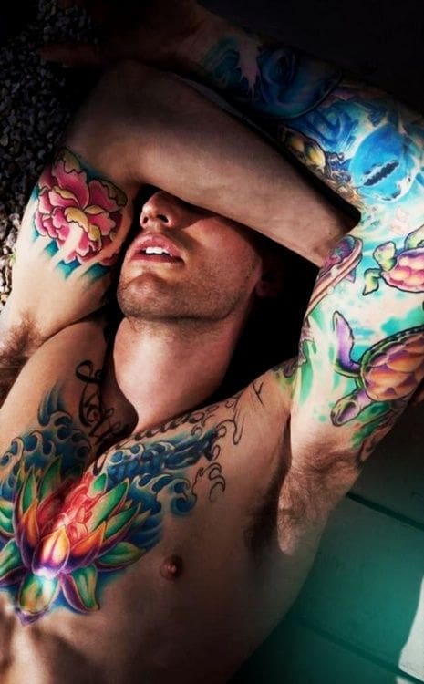 hot guys with tattoos