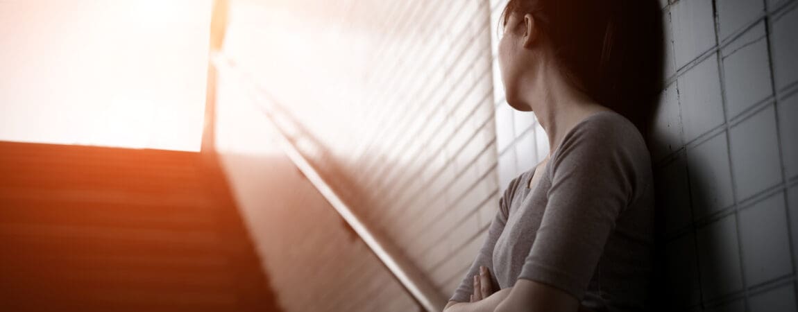 trauma therapy depressed woman in underground trauma therapist chicago, IL