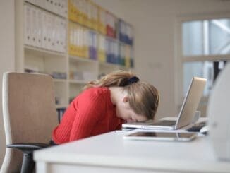 exhausted, tired