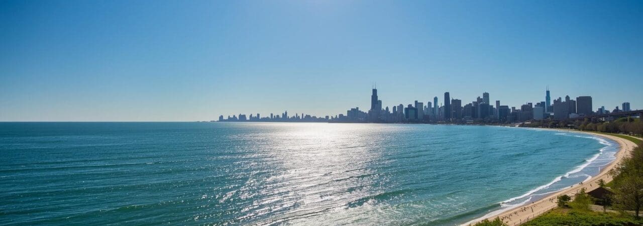 Chicago cityscape representing relational therapy at 2nd Story Counseling in Lakeview