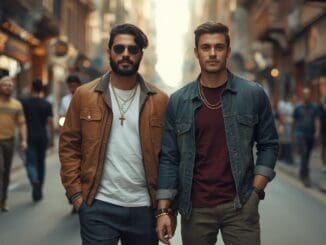 queer men walking through streets avondale chicago