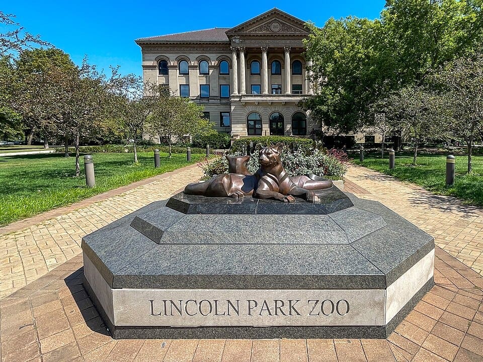 Lincoln Park Zoo in Chicago's Lincoln Park neighborhood