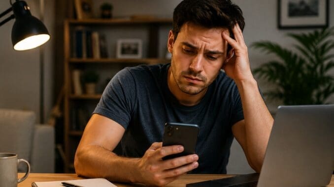 man wondering if he has adhd based on social media tik tok